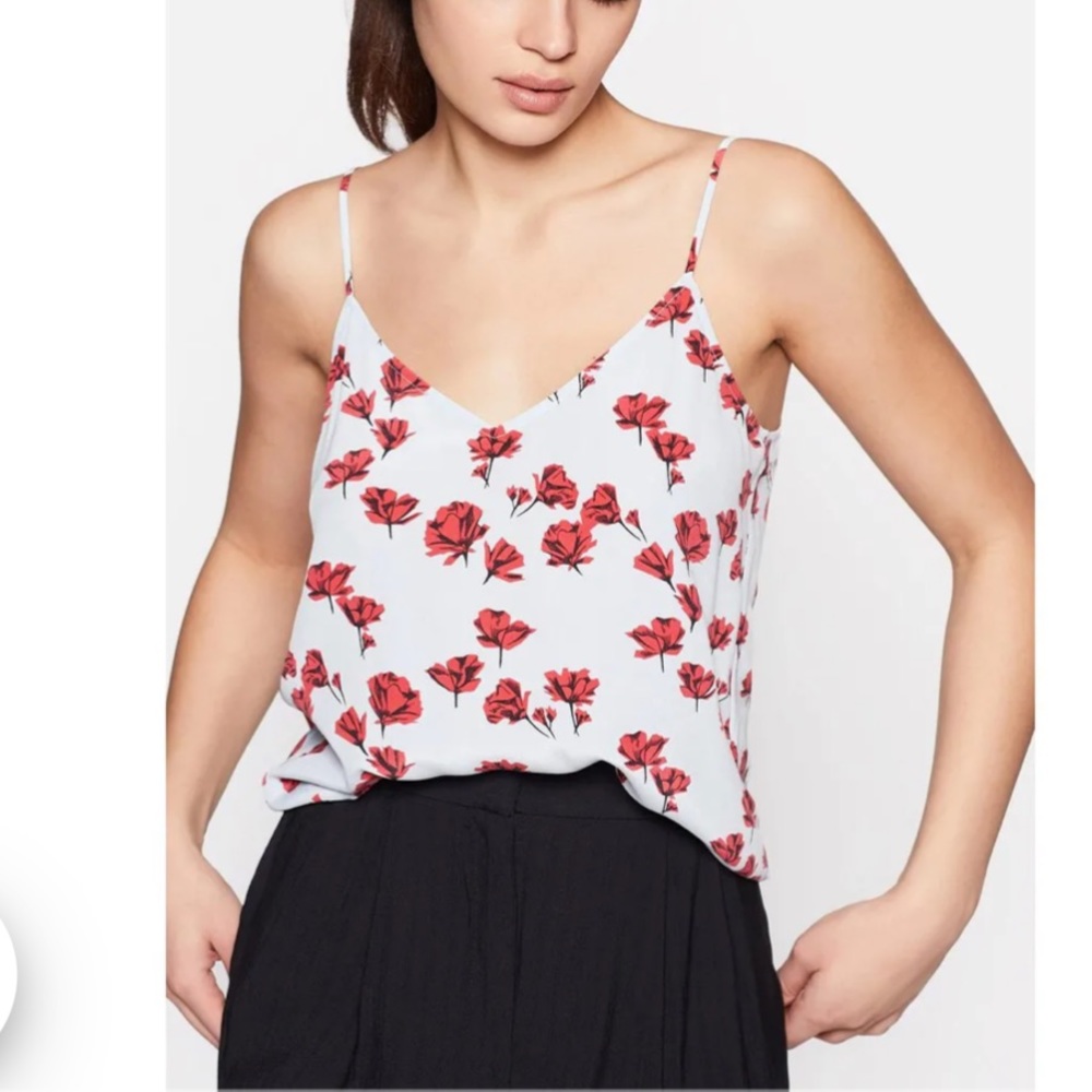 NWT Equipment Printed Silk Layla Cami Top XS